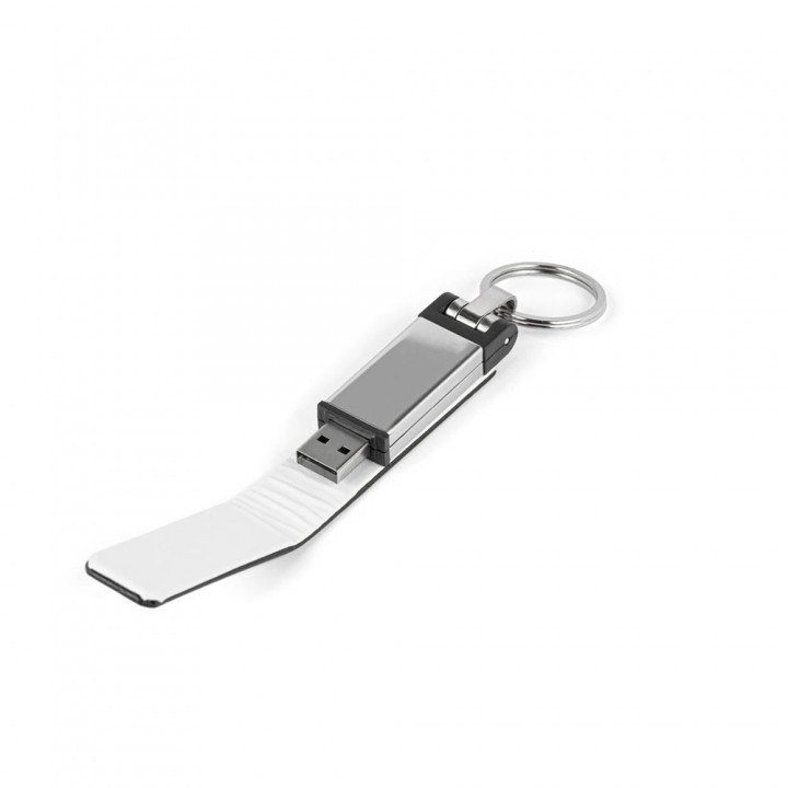 Deri Detaylı Metal Gövdeli 32 GB Lazer Baskılı Promosyon USB Bellek